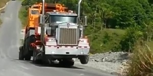 Rat Rod Truck Burnout, Giant Semi Diesel Wheelie, Peterbilt Can Crushing