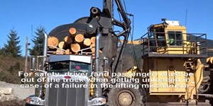 2021 Peterbilt 389   Mule Train Log Truck   Hauling Logs