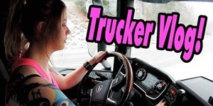 Full Day Winter Vlog - Trucker Cassie