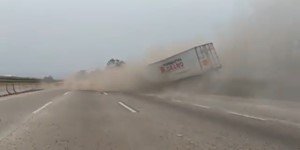 Brake Failure Almost Sends Trucker To Death