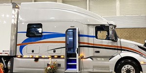 $360K Volvo VNL Expedite Truck with Kitchen and Bathroom Sleeper by Bolt Custom Trucks