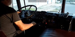 kenworth k100 aerodyne 3408 cat power short road run.