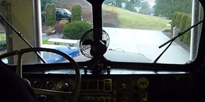 1959 Kenworth 2 stick shifting practice