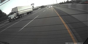 Gurnee IL semi truck accident - Original Video