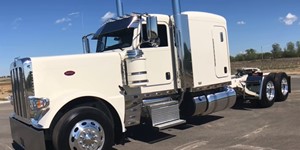 2018 389 Peterbilt Old School Air Cleaners X15 565hp Cummins