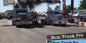 Big Rig Challenge 2021 Loaded Drag Racing Compilation